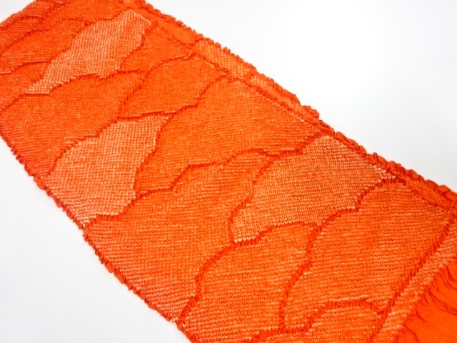 JAPANESE KIMONO / SHIBORI OBIAGE FOR FURISODE